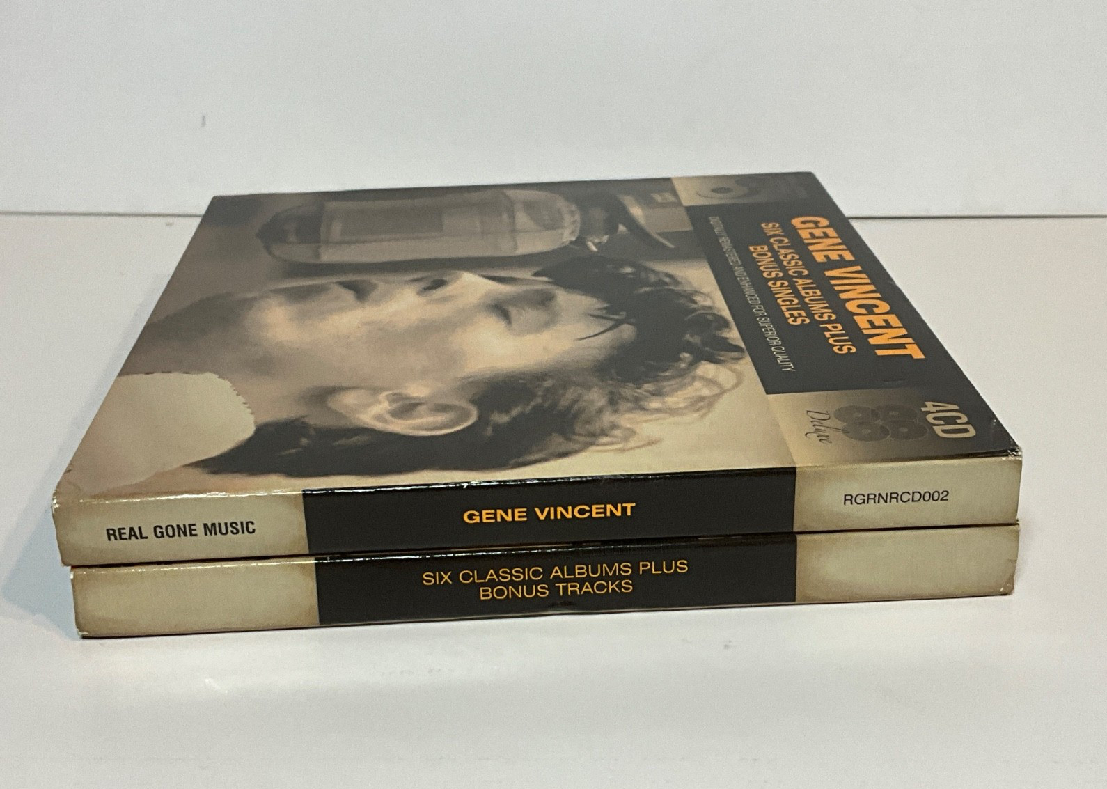 Gene Vincent 6 Classic Albums Plus Bonus Singles 4 CD Set - UK IMPORT