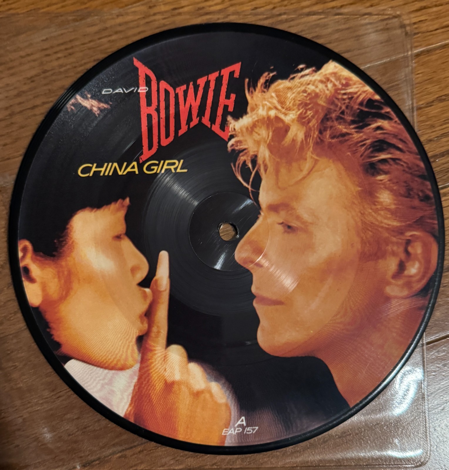 DAVID BOWIE - PICTURE DISC SINGLE 7" - 1983 CHINA GIRL