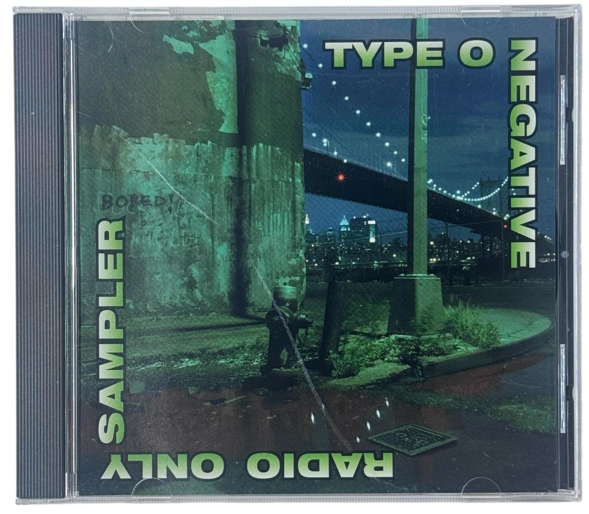 Type O Negative ~ ULTRA RARE promo radio only sampler NM CD w/ exclusive edits