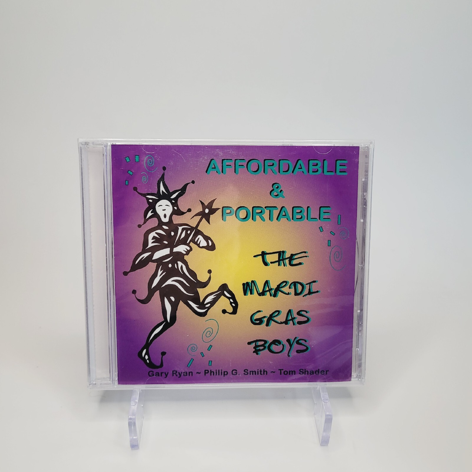 THE MARDI GRAS BOYS CD AFFORDABLE & PORTABLE +Sealed