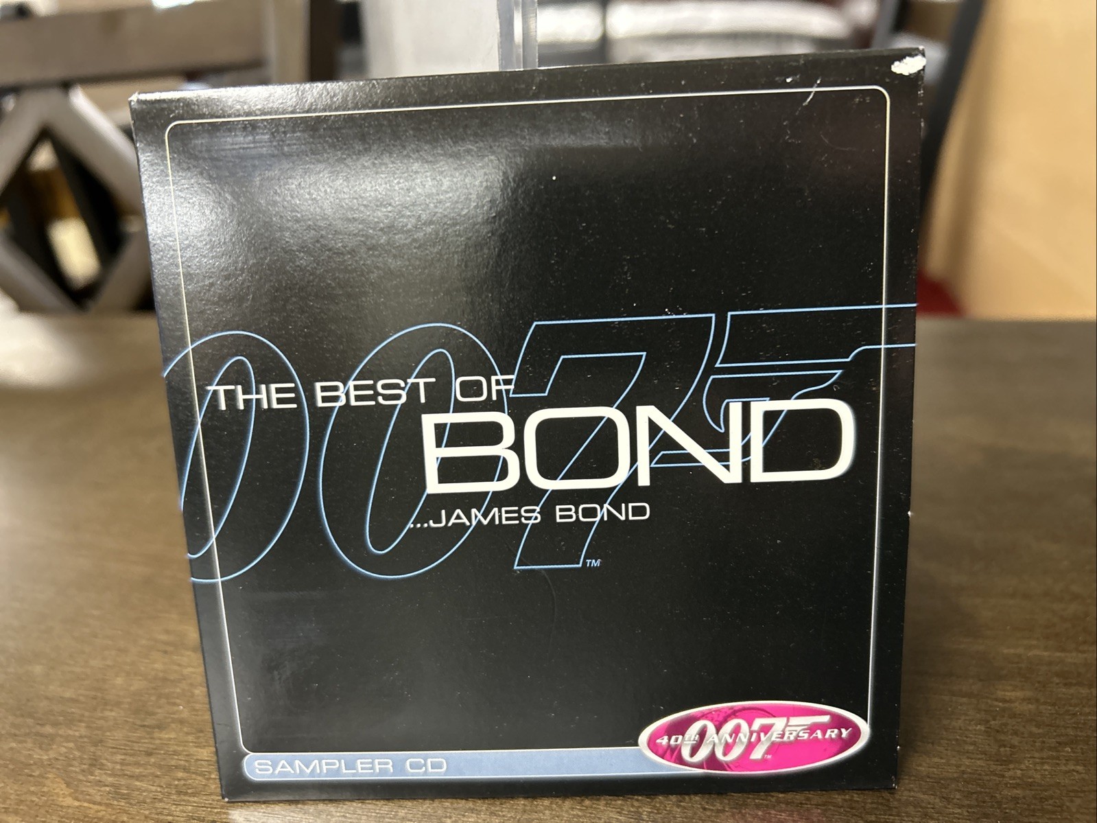 Cd Sampler “Best Of James Bond” Movie Soundtrack Circuit City Promo