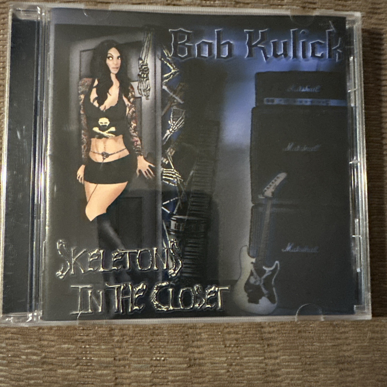 Skeletons In The Closet by Bob Kulick (CD, 2017 Vanity Music ES715
