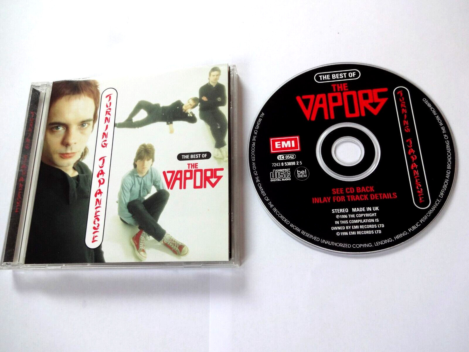 The Vapors – Turning Japanese / The Best Of (CD 1996) Rock / UK Pressing