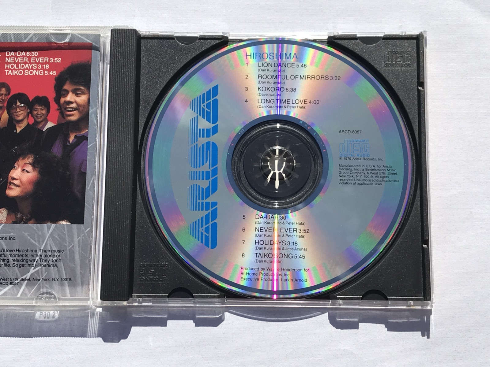Hiroshima - self titled (CD, 1989) RARE ☆*NEAR MINT DISC*☆