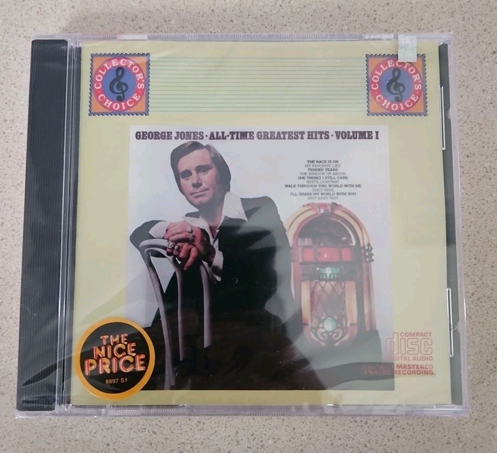 George Jones - All-Time Greatest Hits, Vol. 1 George Jones CD NEW