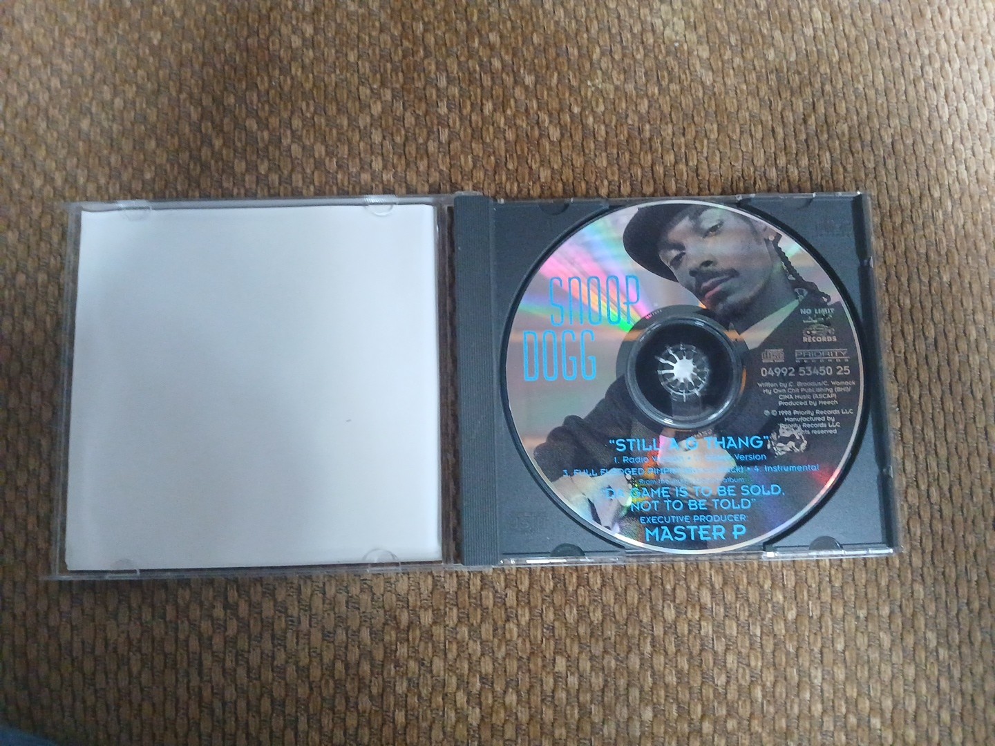 Still a G Thang - Snoop Dogg - audio cd - Very Good