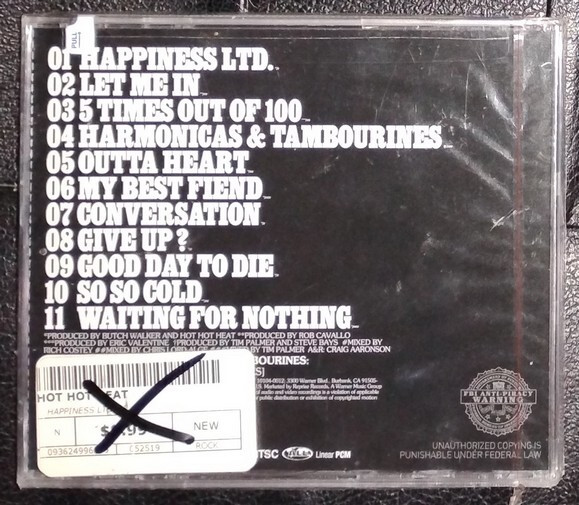 Hot Hot Heat - Happiness Ltd. New Sealed CD Deluxe Edition With Bonus DVD 2007