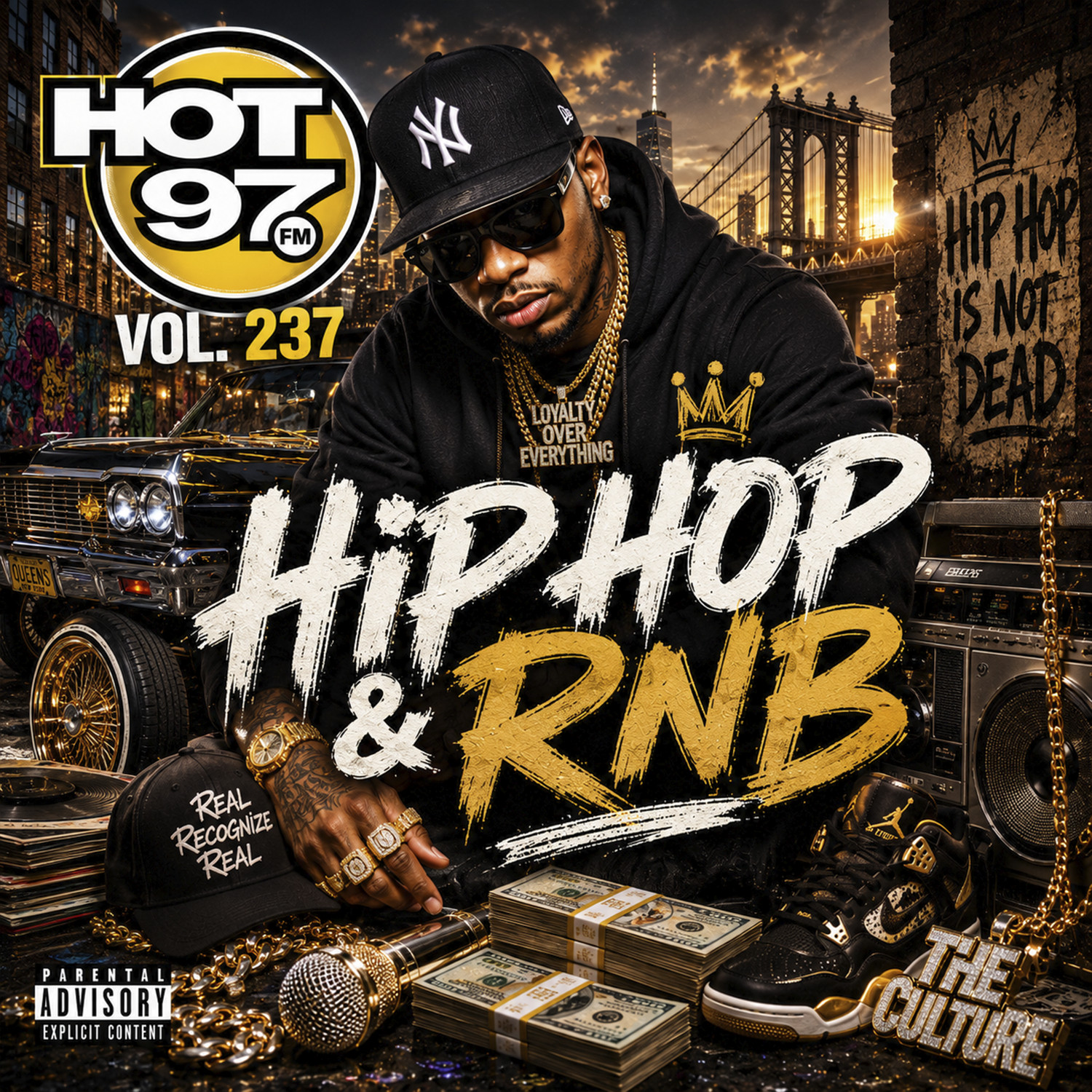 Hot 97 Vol. 237 – Hip-Hop & R&B Mix – DJ Mixtape CD – Fast Shipping