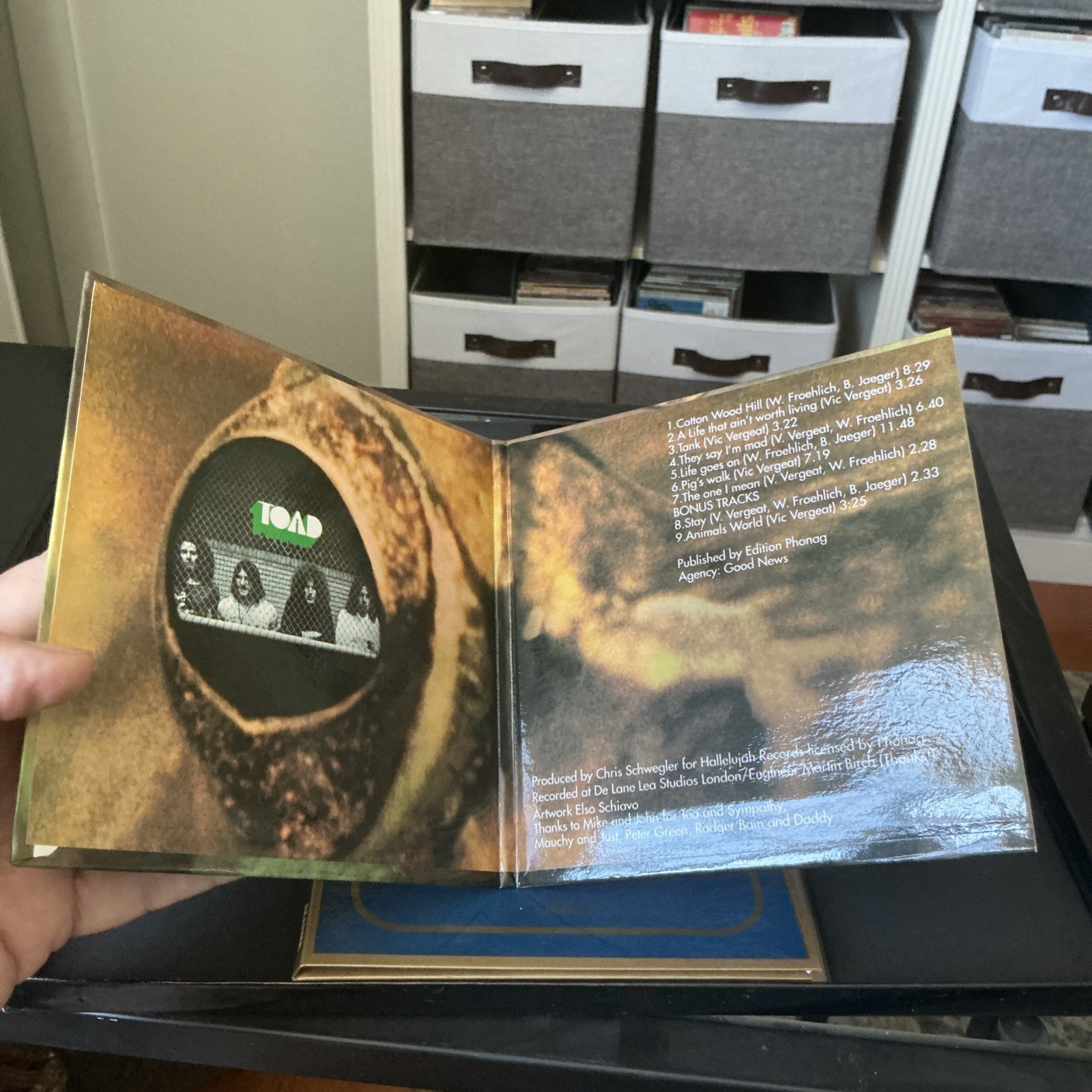 Toad- Toad Tomorrow Blue Dreams CD Box Set