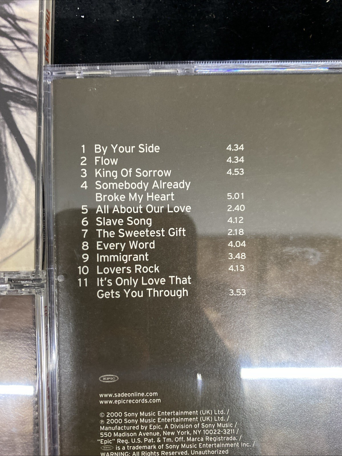 Sade CDs (3)Lovers Rock, Best of Sade, Diamond Life