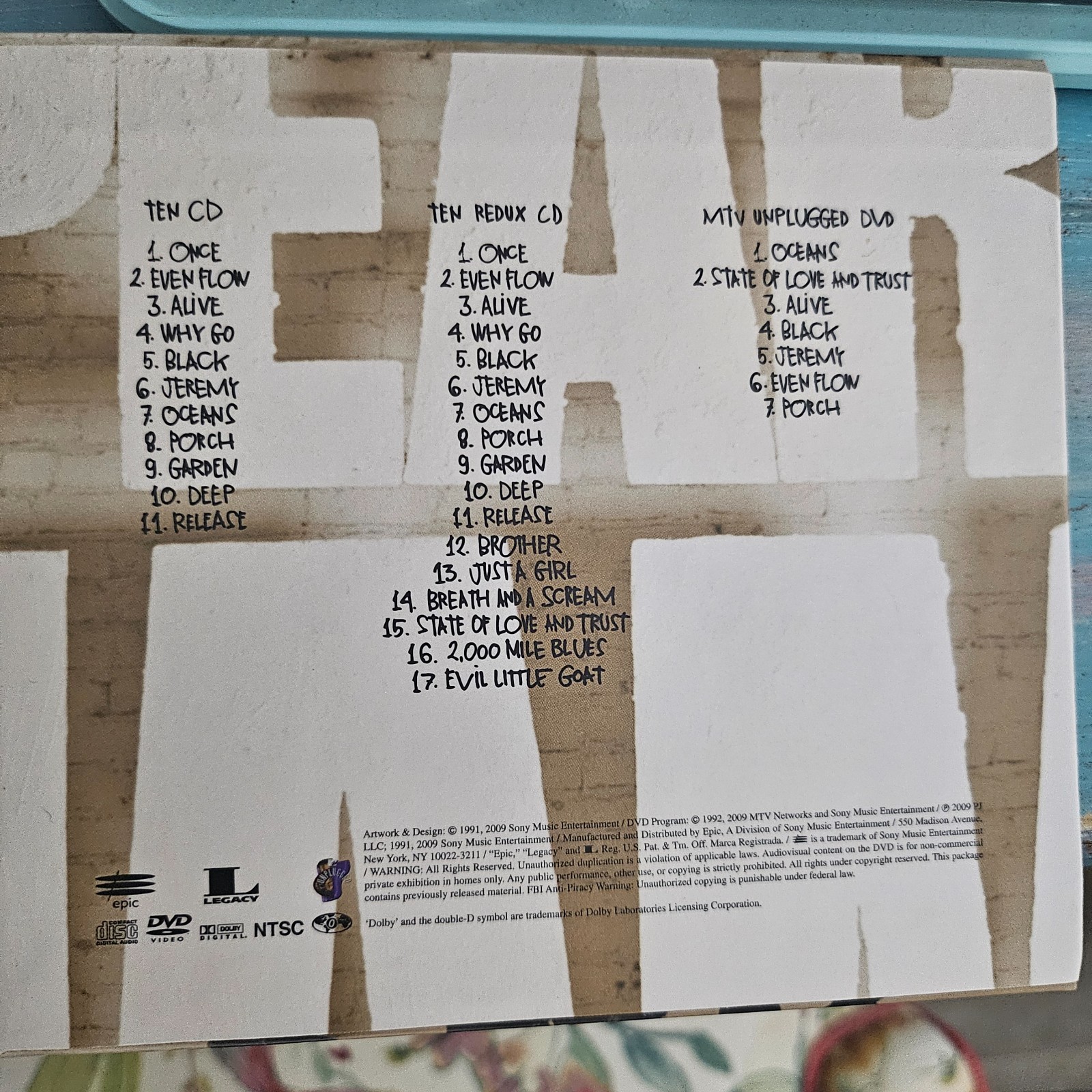 Pearl Jam - 47 Albums/53 CDs Bundled Lot in MINT Condition Live, Box Sets, Etc.