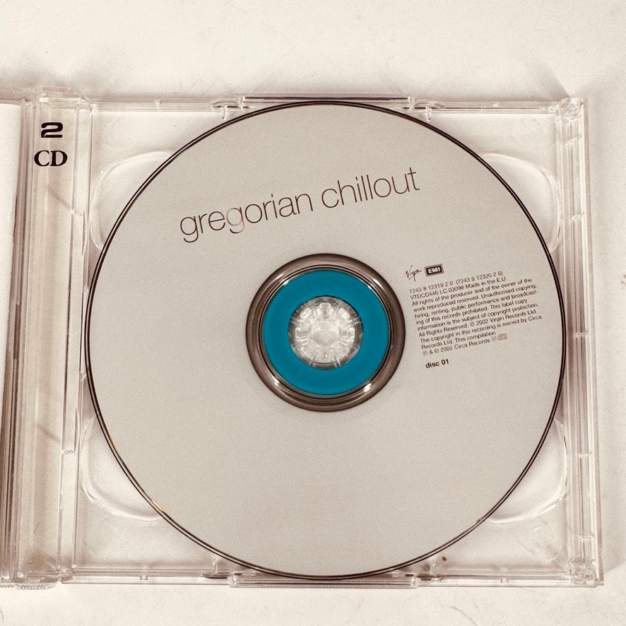Gregorian Chillout 2 CD 2002 Virgin Records Classical Ambient New Age