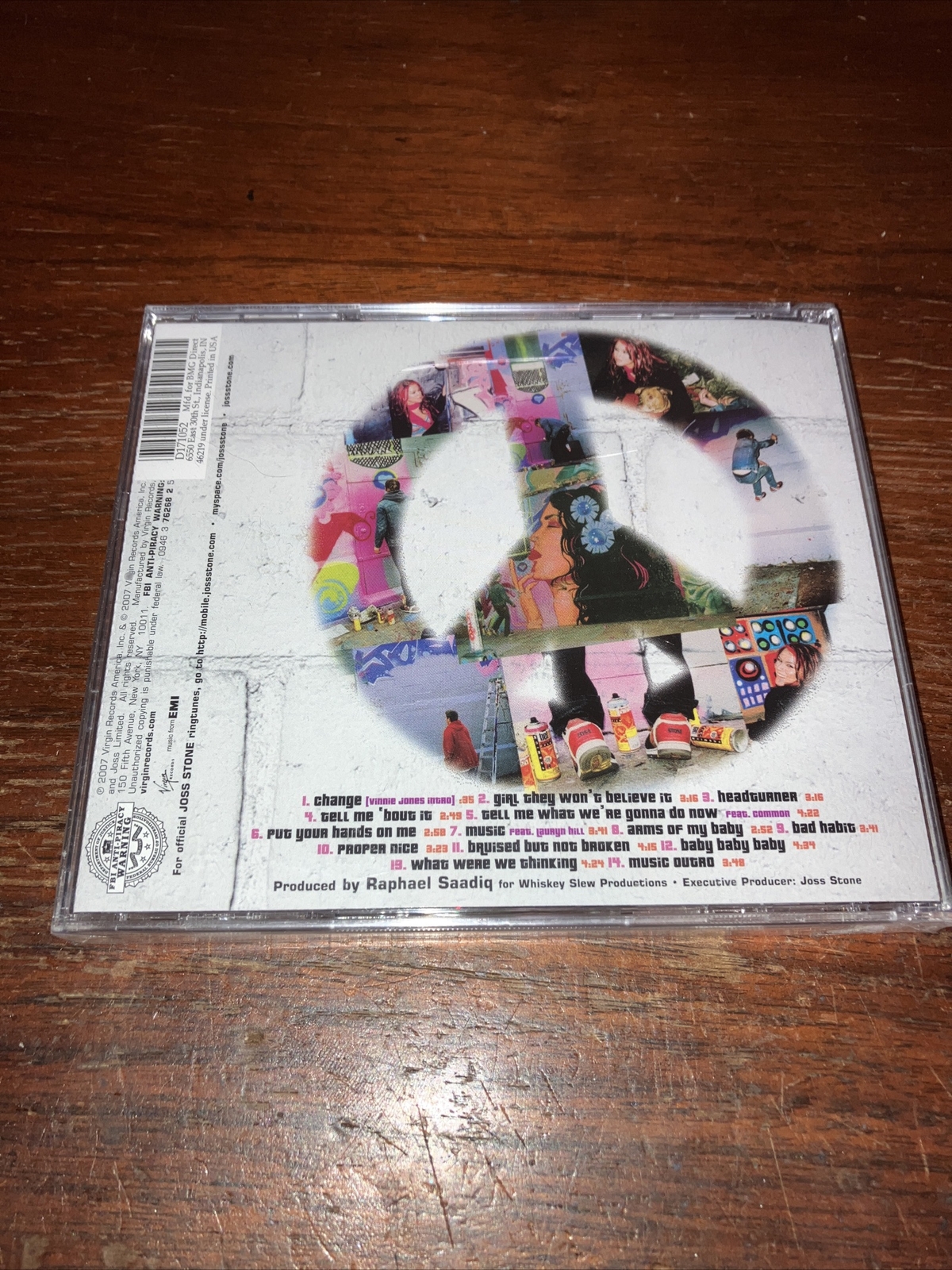 Introducing Joss Stone by Joss Stone (CD, 2007, Virgin BMG) NEW Sealed Case Crk