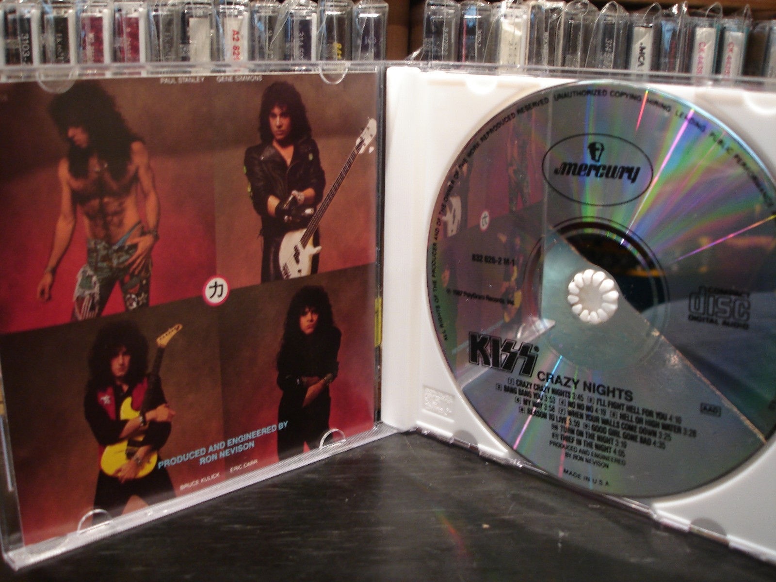 KISS ~ Crazy Nights ~ (CD, Sep-1990, Island/Mercury)