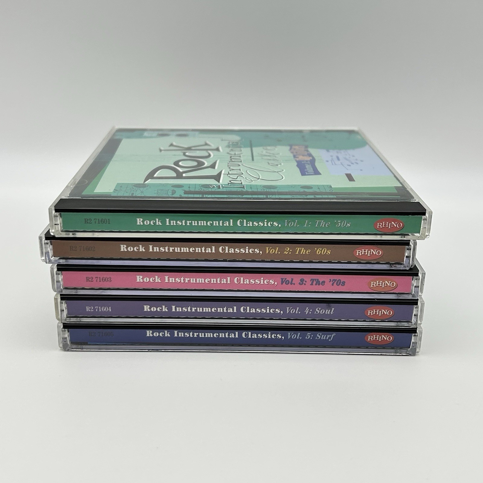 Rock Instrumental Classics Volumes 1-5 [Complete Set] (CD Rhino) ~MINT Discs CIB