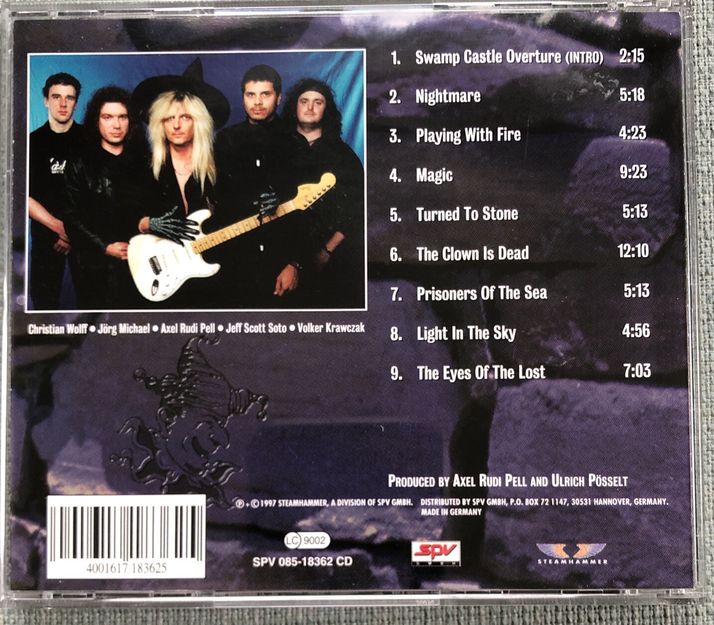 Magic by Axel Rudi Pell (CD, 1998 Steamhammer/SPV)