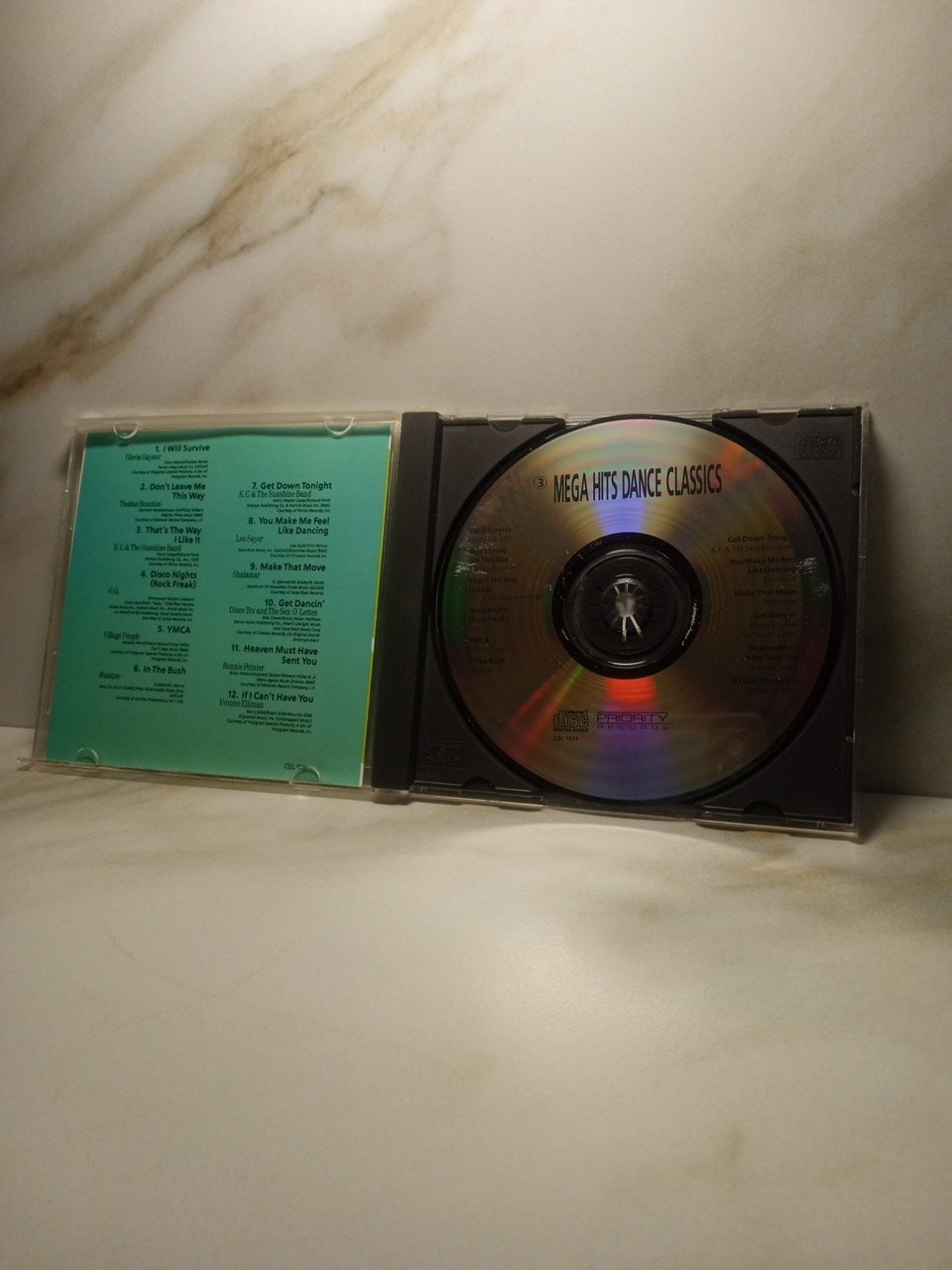 Mega Hits Dance Classics, Volume 3 (1989, CD)