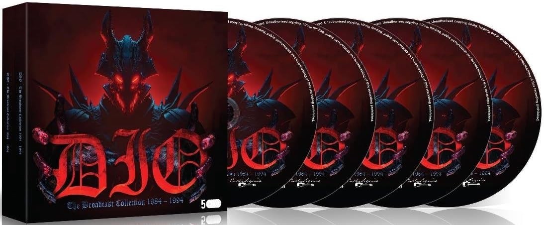 Dio – The Broadcast Collection 1984 - 1994 5 CD Box Set - Compilation Album