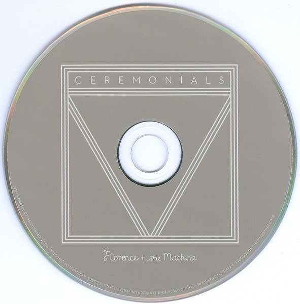 FLORENCE + THE MACHINE - CEREMONIALS - 12 TRACK ENHANCED CD ISLAND RECORDS 2011