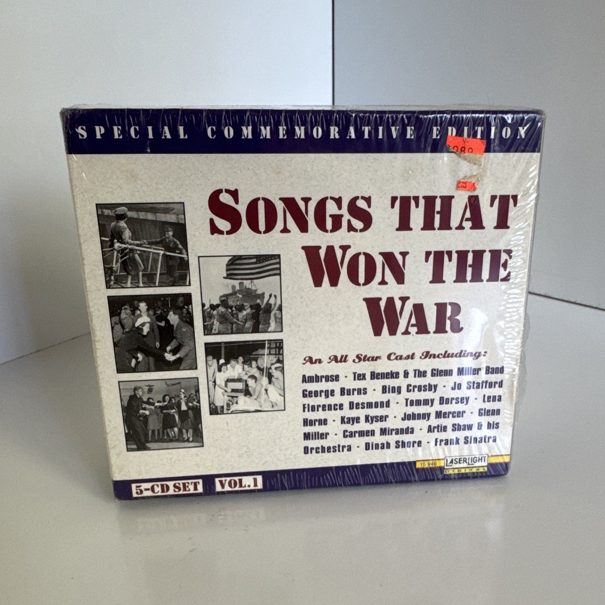 Laserlight Songs That Won the War Vols. 1-5 5CD Box Set Special Ed 1995