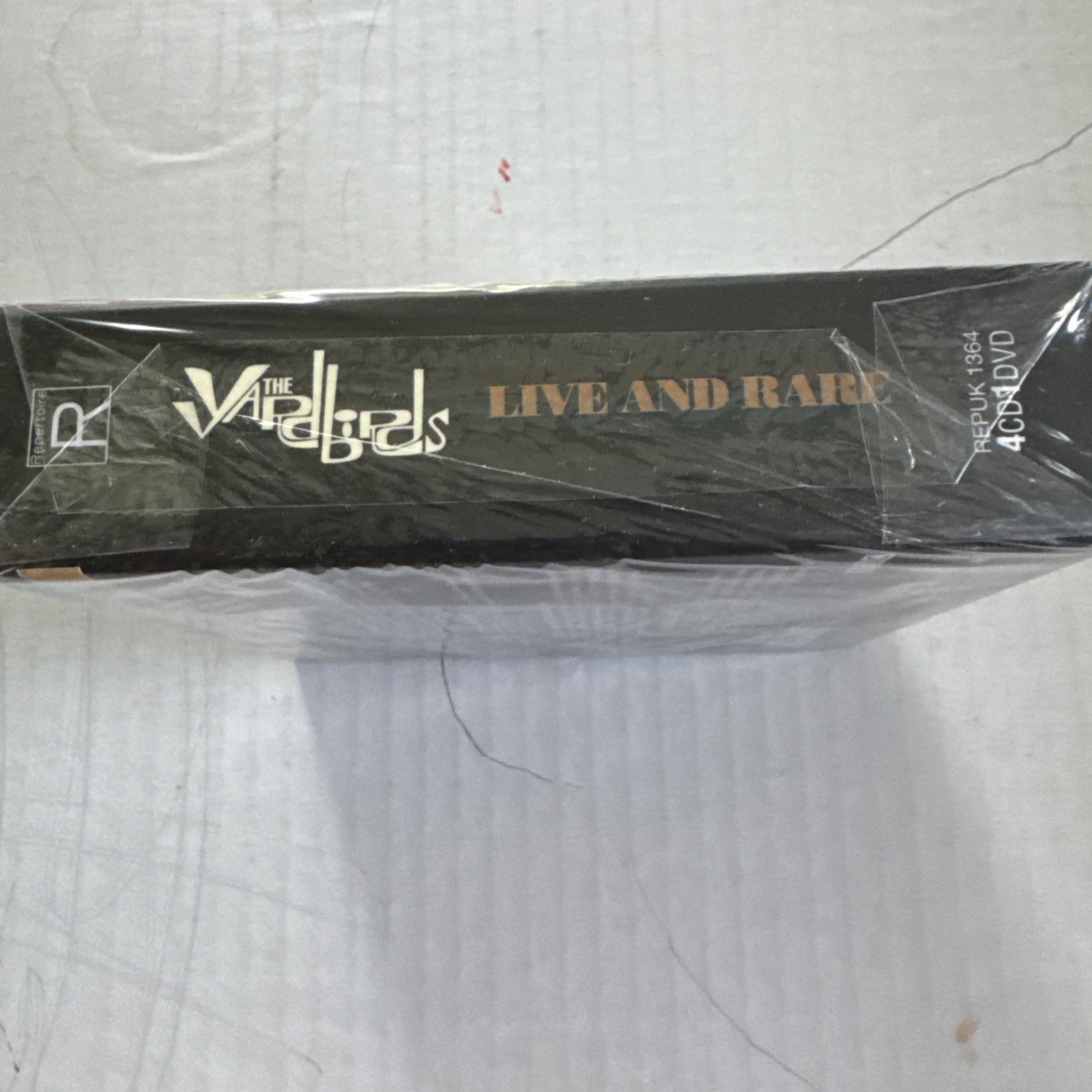 The Yardbirds Live And Rare CD Album Box Set 4 CD 1 DVD UK REPUK1364 SEALED!