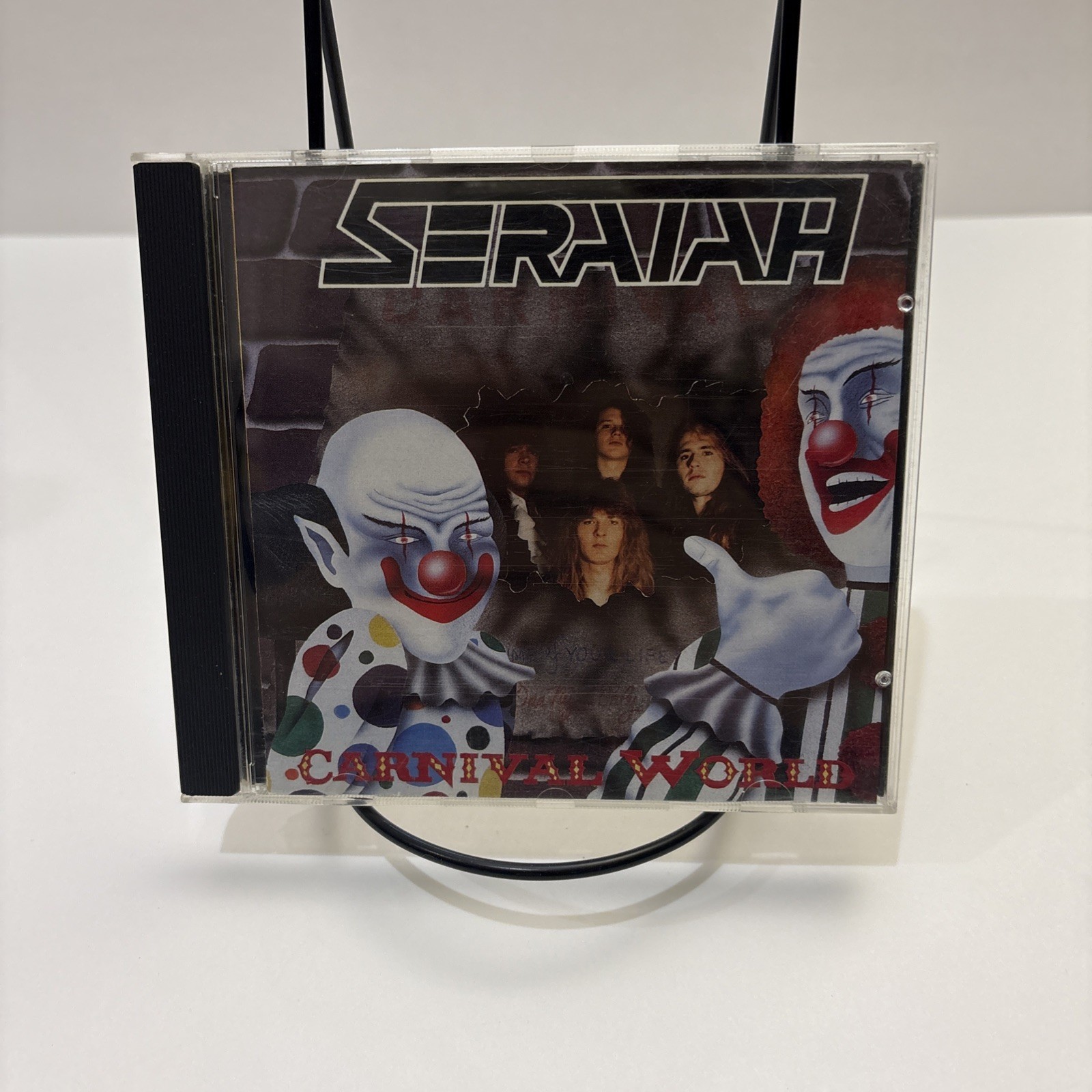 SERAIAH CARNIVAL WORLD CD 1990 PURE METAL RECORDS RARE!