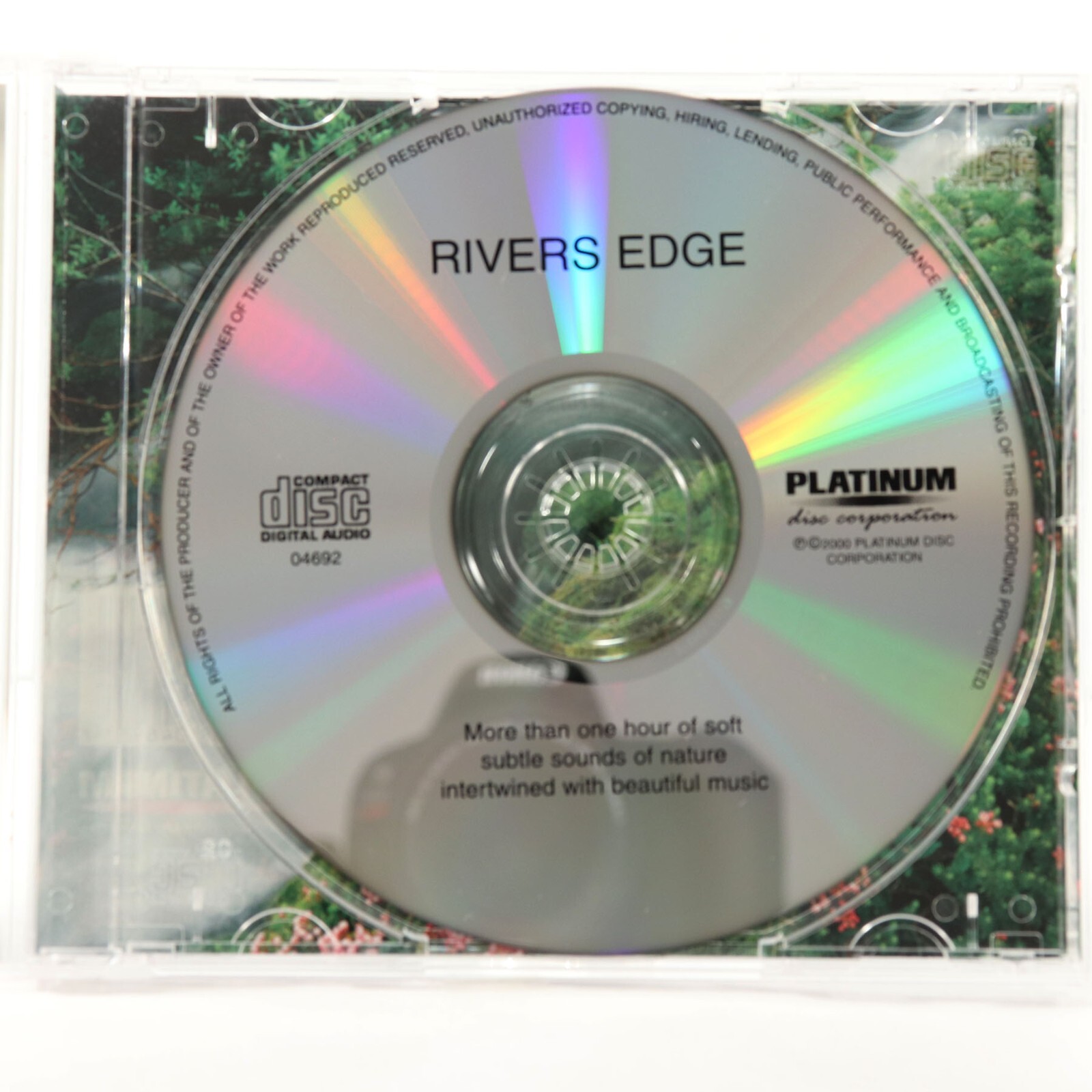 Rivers Edge: Soothing Sounds For Body & Soul (CD 2000) Blended w Beautiful Music