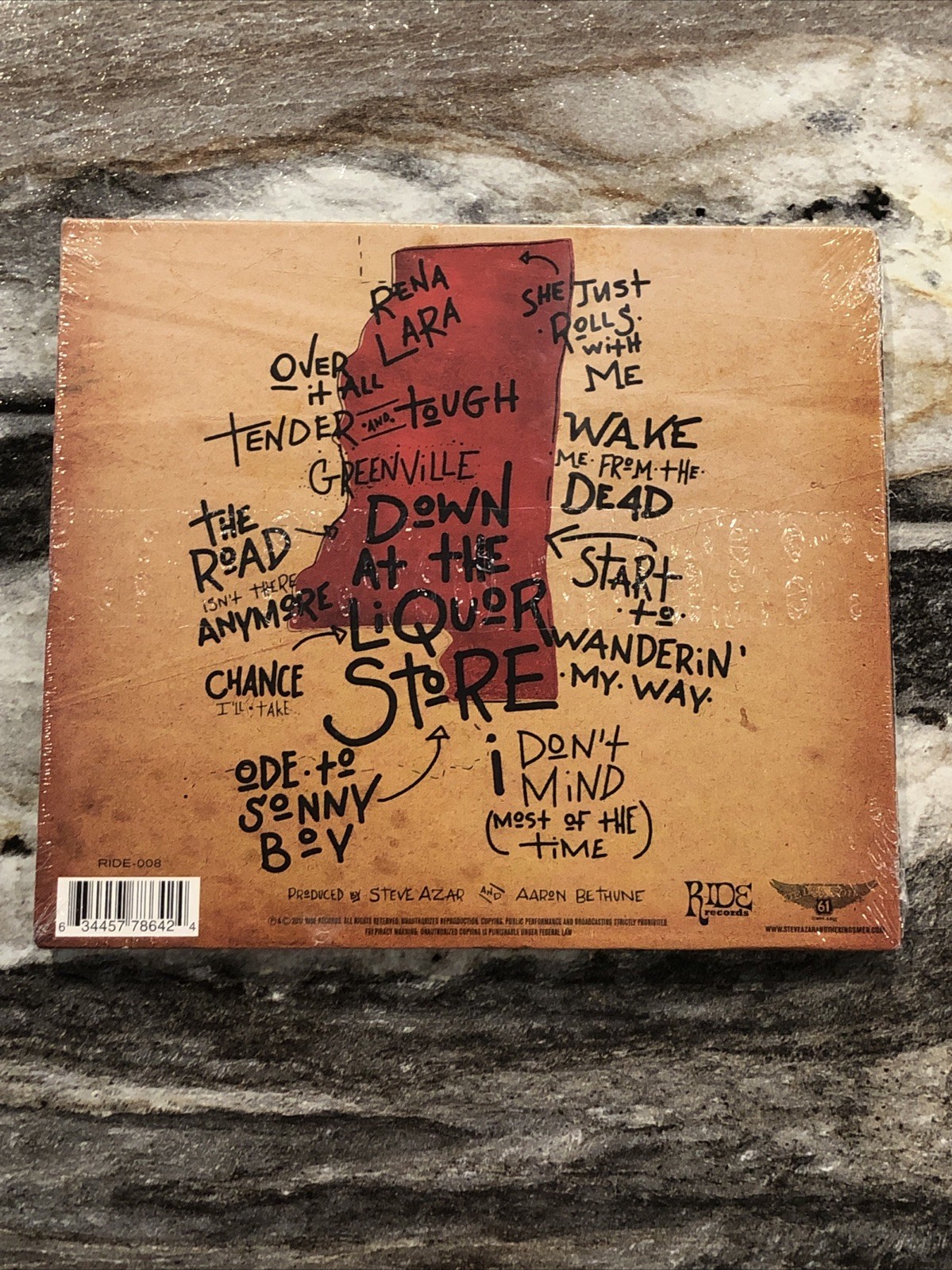 Steve Azar & Kings Men Down At The Liquor Store 2017 CD New Sealed