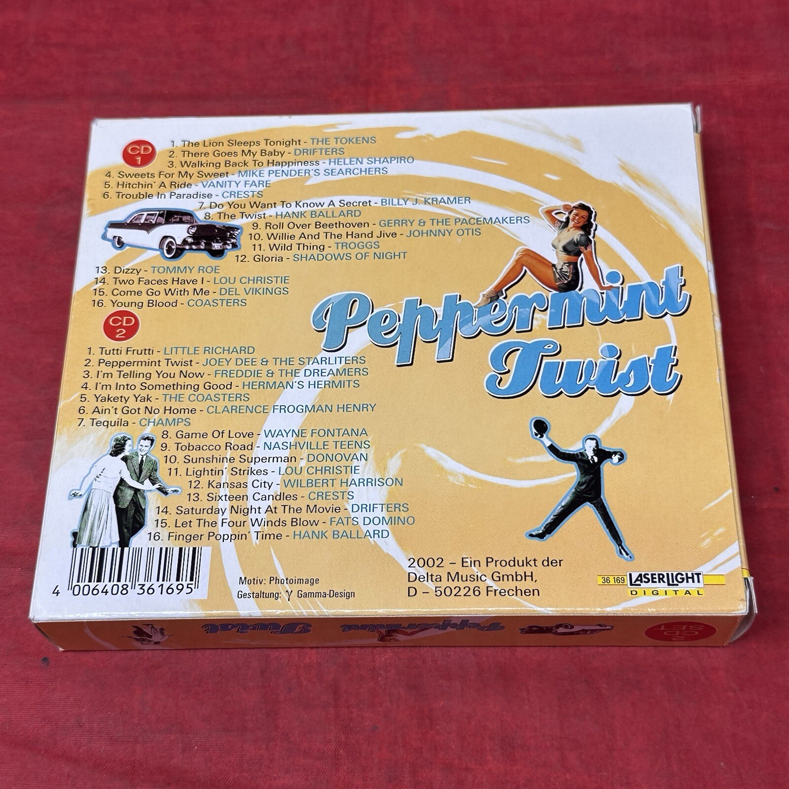 Peppermint Twist CD Box Set Rock Classics 1950s 1960s