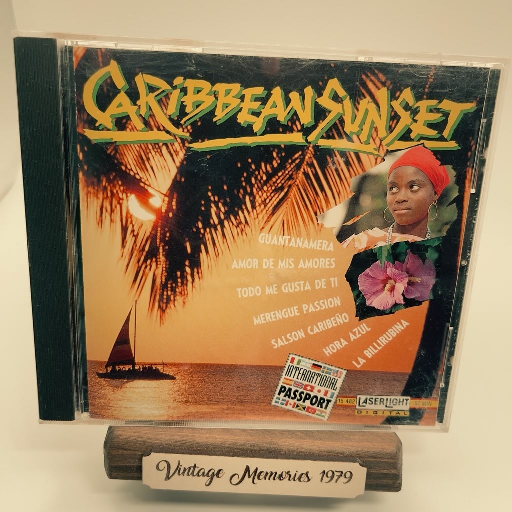 Caribbean Sunset CD Latin Merengue Salsa LaserLight Digital 15 482 1992