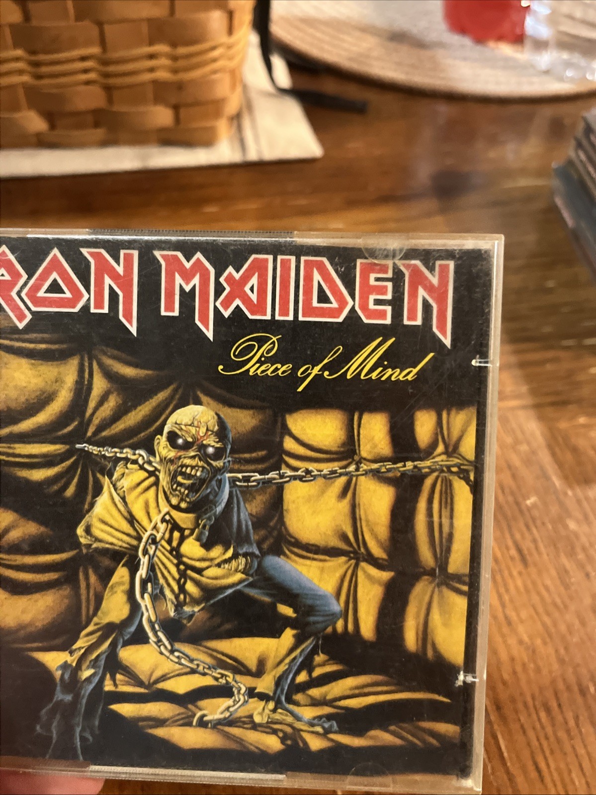 Iron Maiden Piece Of Mind 1995 CD Castle Records 2 CD Set With Insert Rare￼