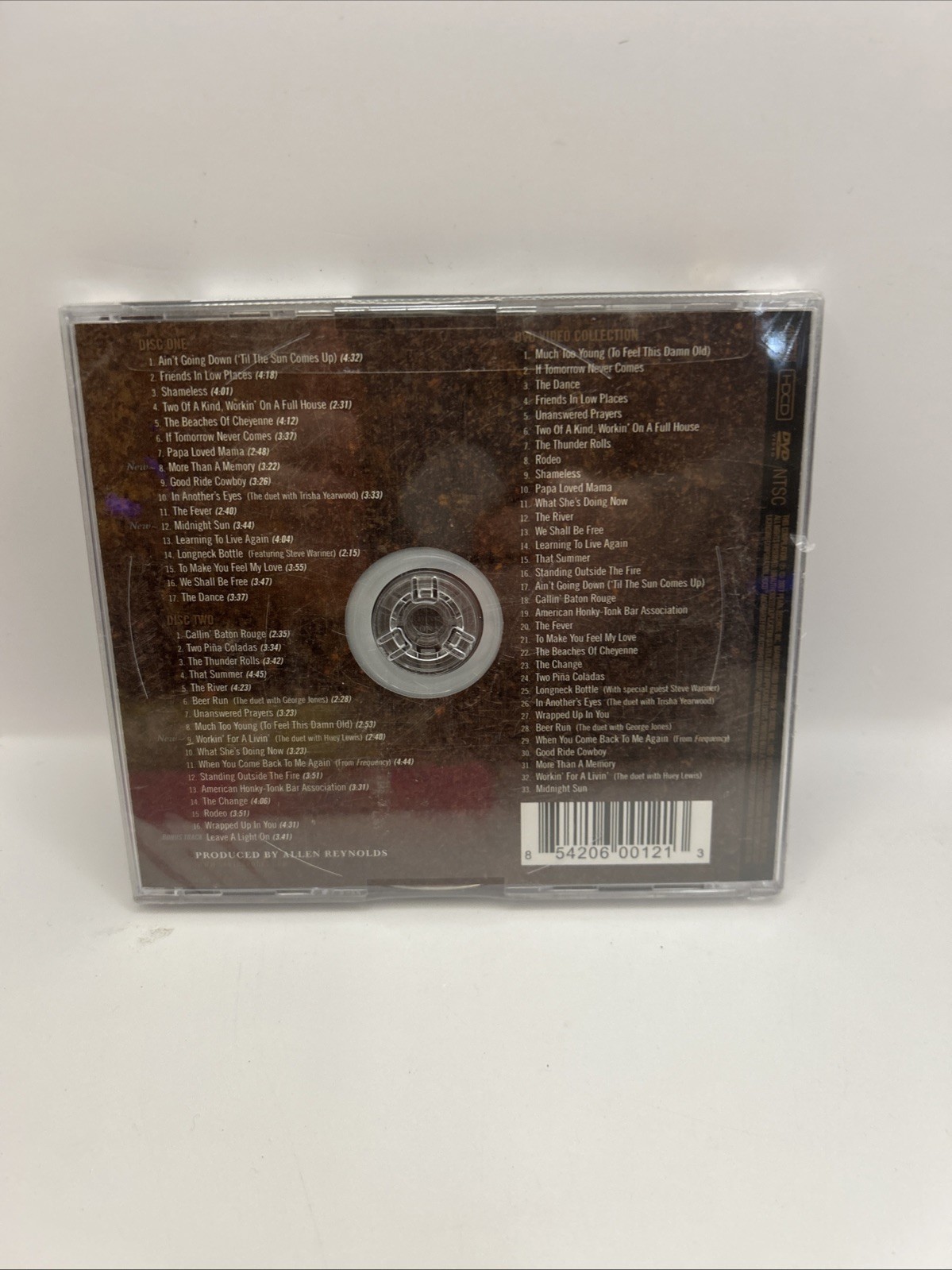 Garth Brooks The Ultimate Hits 3 Disc Set (2 CDs & DVD w/ 33 Videos) SEALED