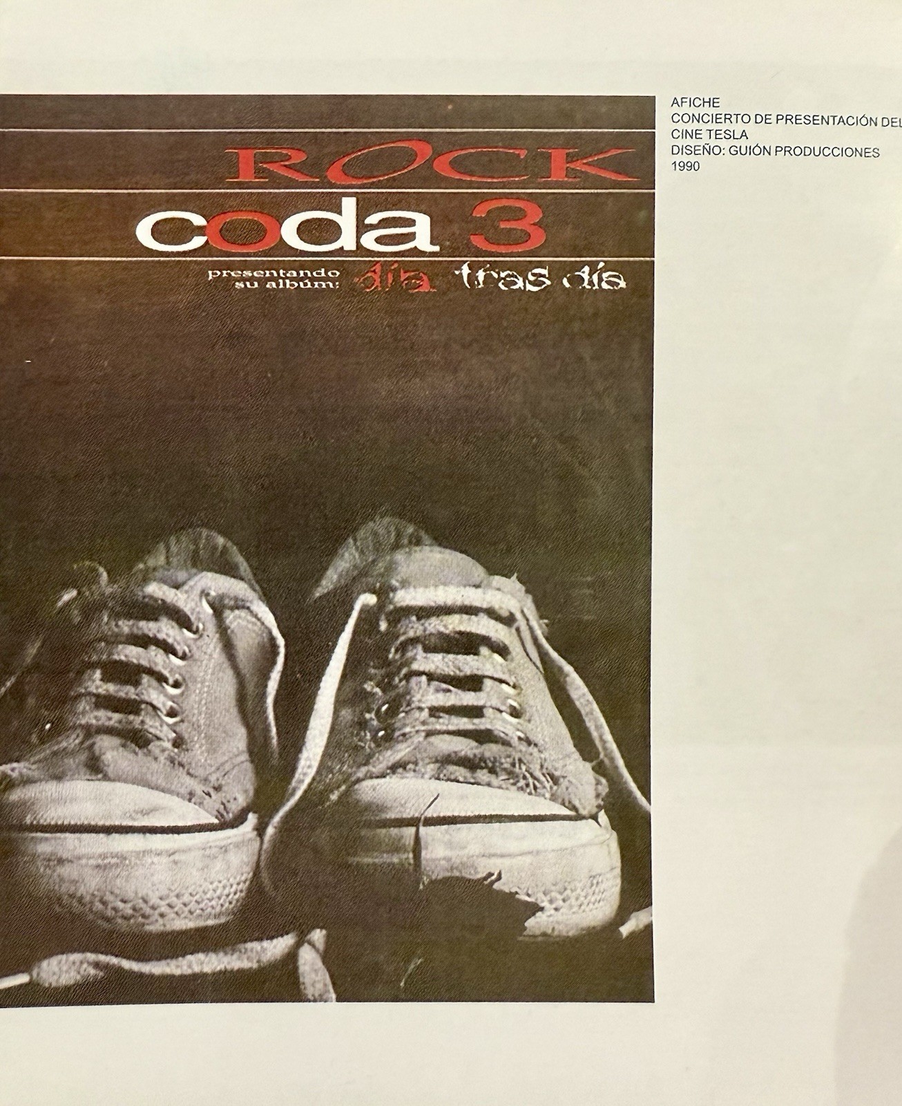 Coda 3 " 1990 - 1995 " Box Set 4 CD-R AUTHENTIC 90’s ROCK MUSIC FROM BOLIVIA