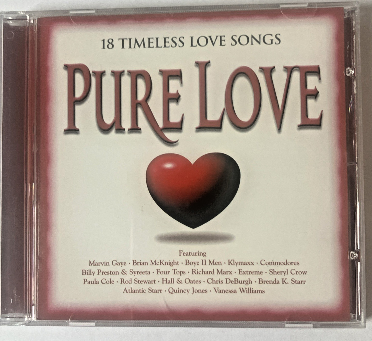 Various – Pure Love (2000 UTV Records CD • Love Songs • 314 541 225‑2)