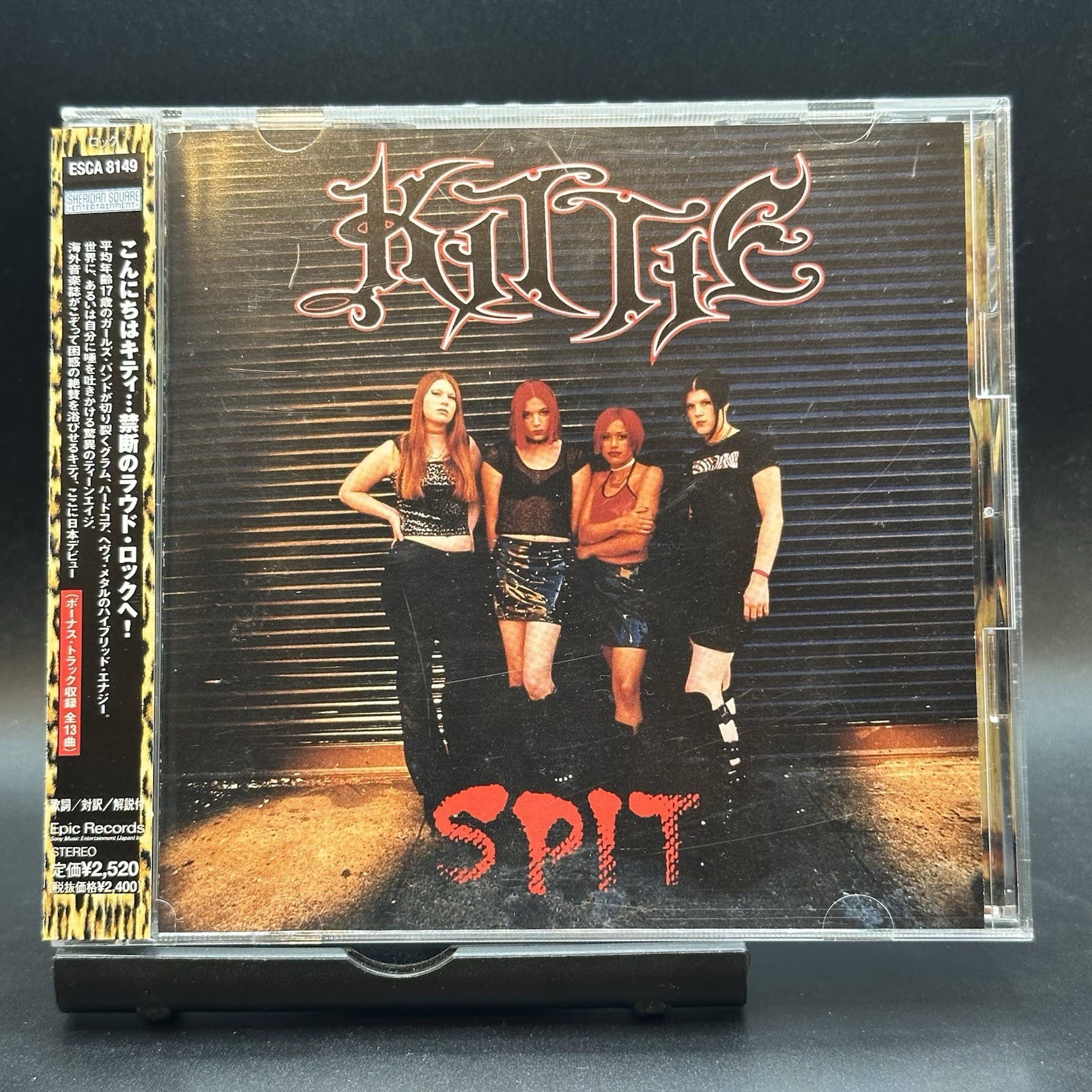 Kittie / Spit First Edition 2000 Japan OBI CD
