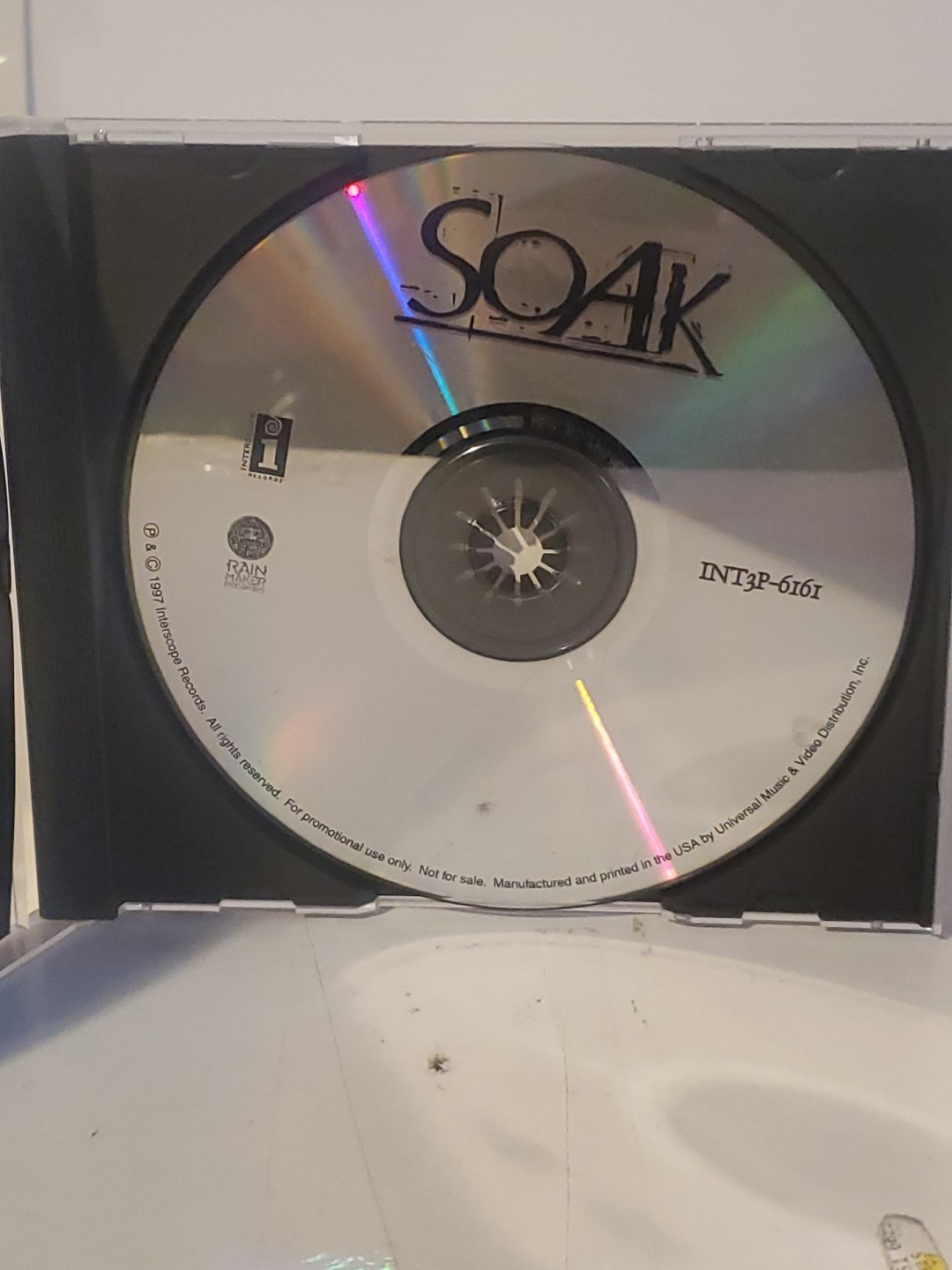 Soak - Self-Titled Debut Album (CD, 1997, RainMaker/Interscope) - Very Good