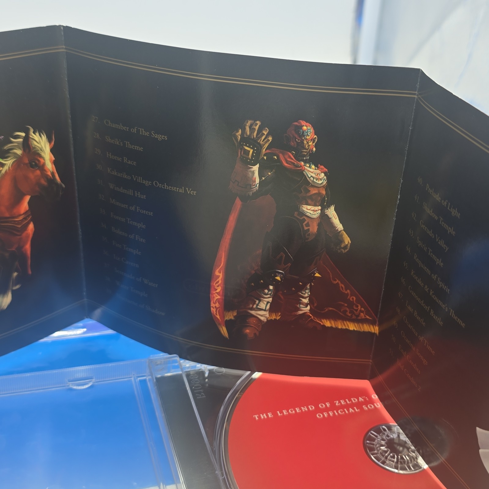 Legend of Zelda Ocarina of Time 3D Official Soundtrack CD Club Nintendo 2011