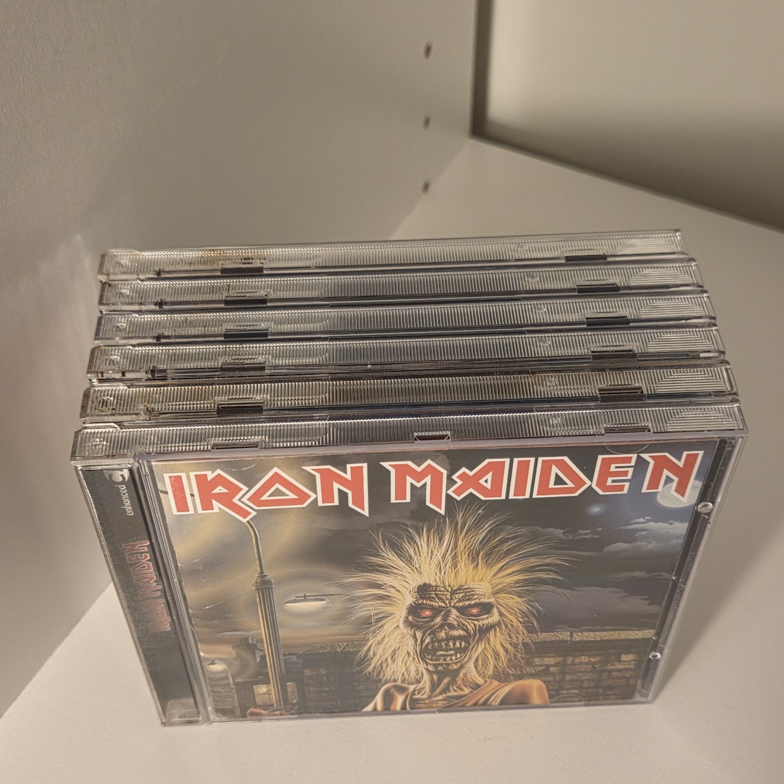 Iron Maiden 1998 EMI 6 CD lot European Versions of Raw Power CDs Very Good