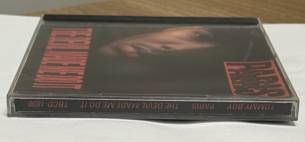 PARIS - The Devil Made Me Do It (1990 CD) Malcom X, Scarface, Public Enemy