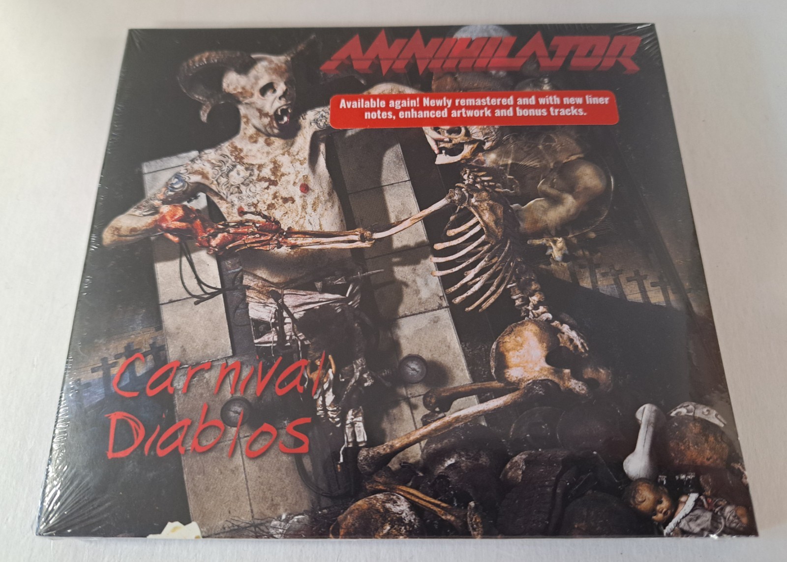 Annihilator Carnival Diablos New CD Digipak Reissue Remaster Thrash Metal