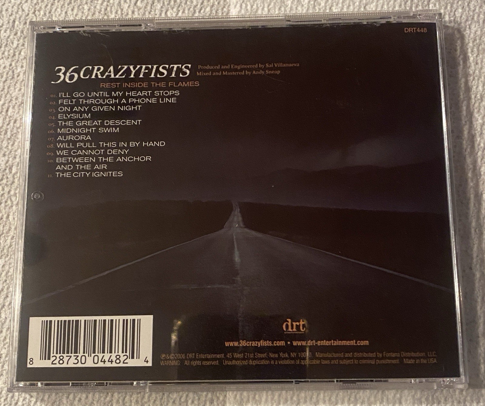 36 Crazyfists CD - Rest Inside the Flames *Near Mint*