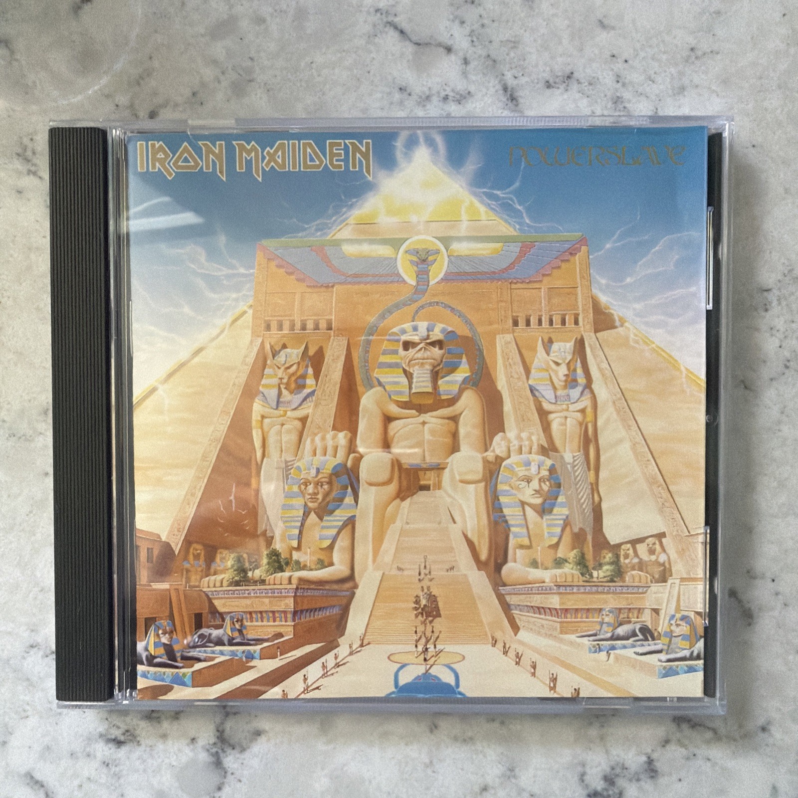 Iron Maiden - Powerslave (1984) CD, Original Mastering Capitol CDP 7 46045 2