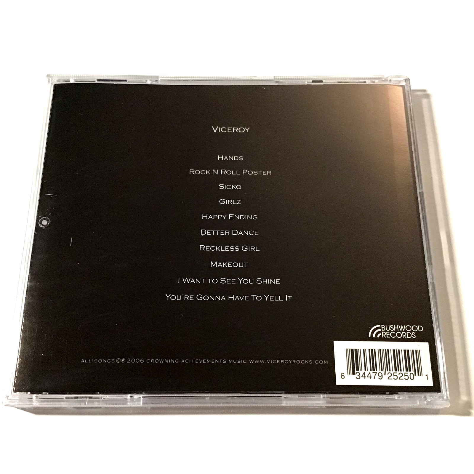 Viceroy CD 2006 Rock/Power Pop, Rare HTF