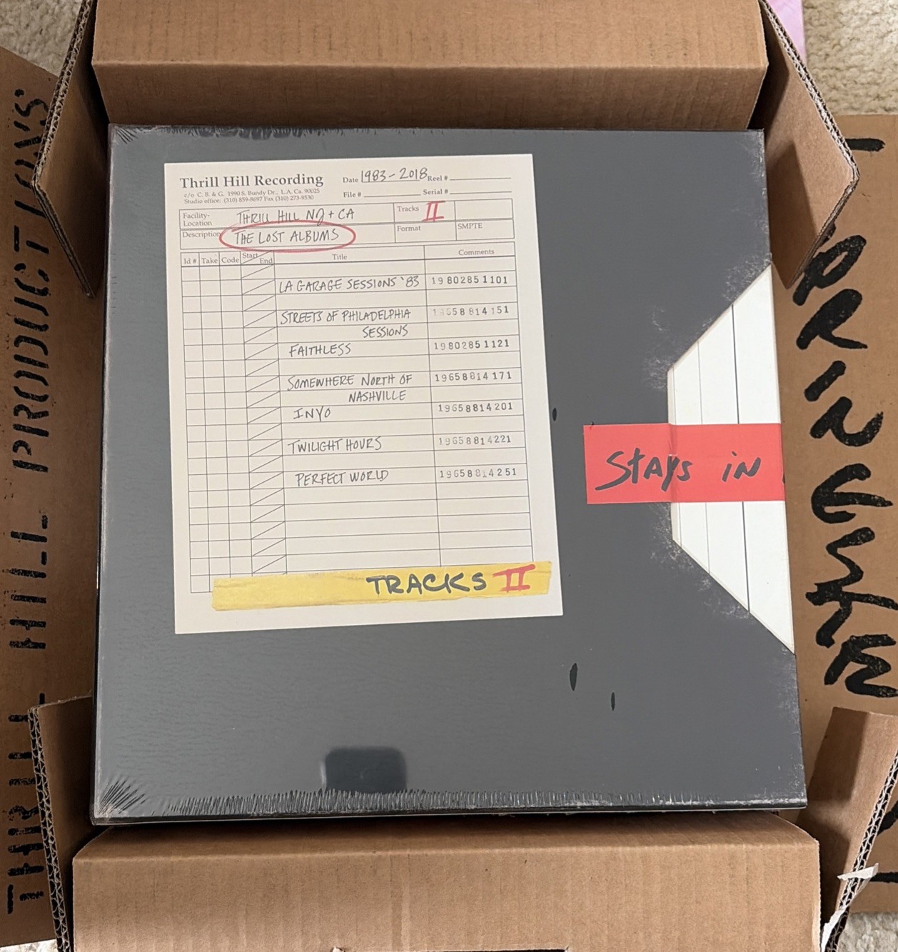 Bruce Springsteen - Tracks II: The Lost Albums. 7XCD Box Set NEW & SEALED