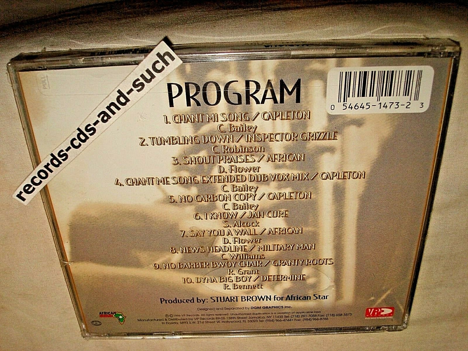 Original Copy by Various Artists (NEW SEALED CD, 1996, VP Records)