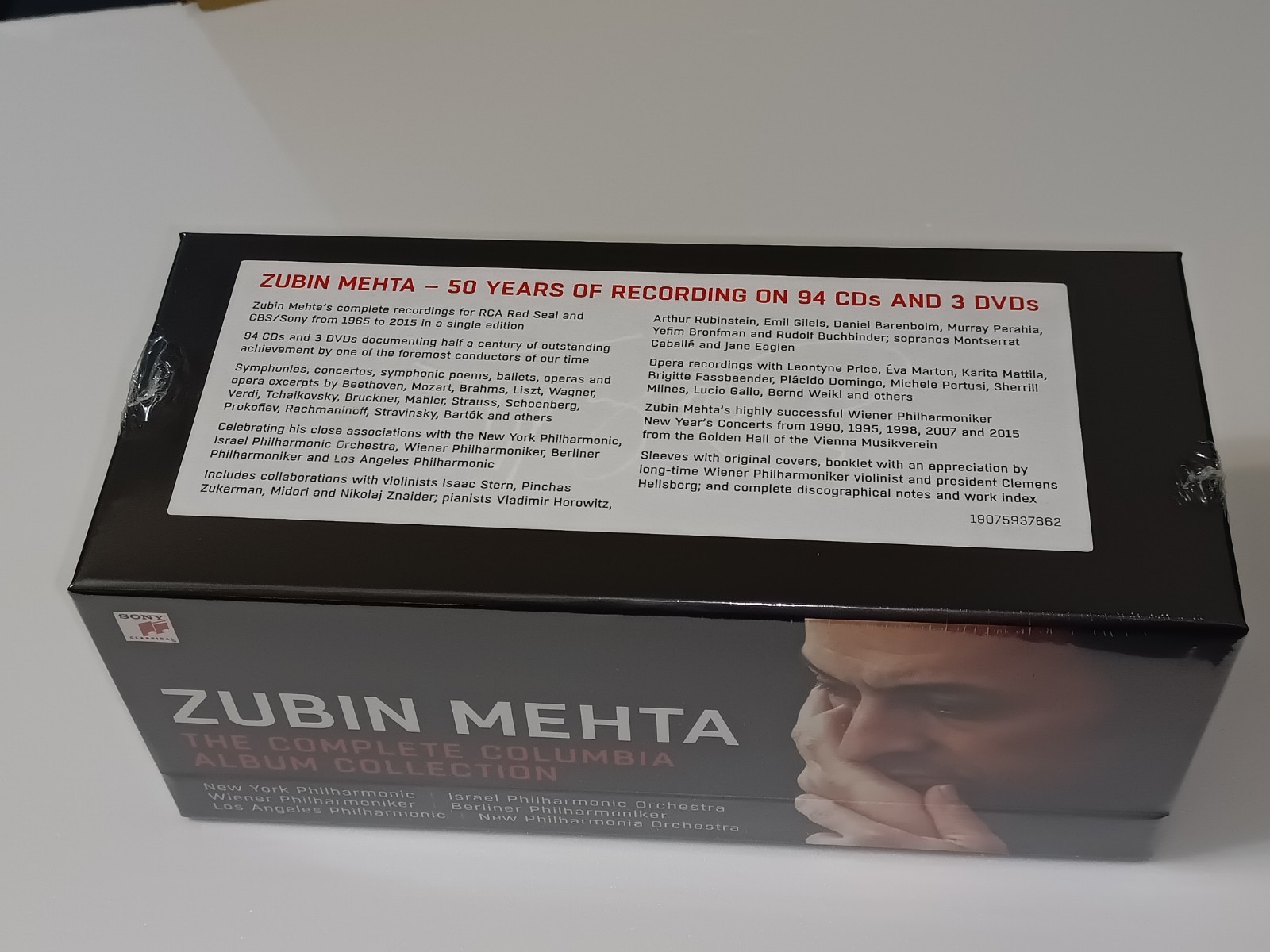 Zubin Mehta - The Complete Columbia Album Collection 94 CD +3 DVD NEW-