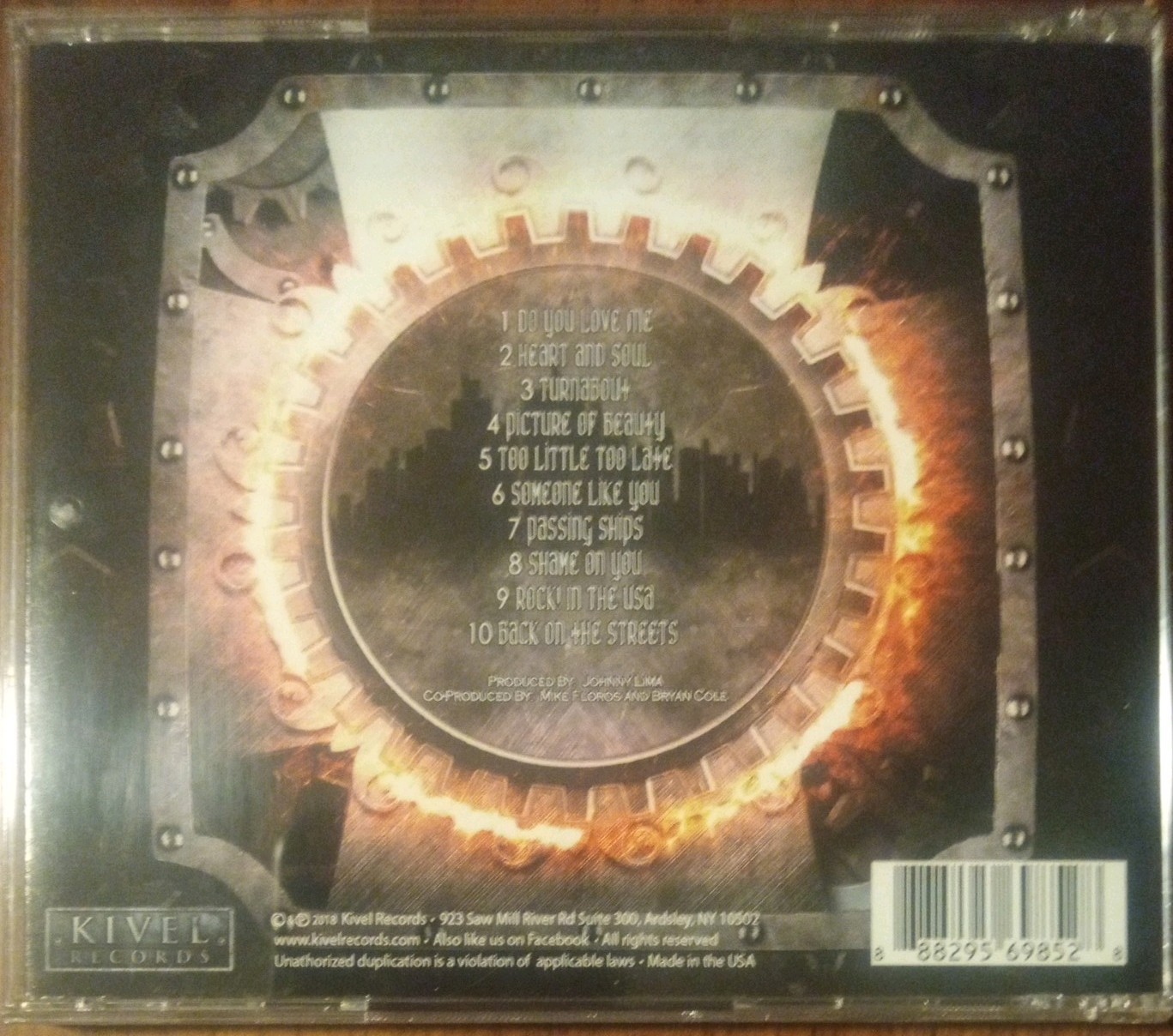 Steel City - Fortress (Kivel Records 2018) Rare Oop HTF Awesome Hard Rock