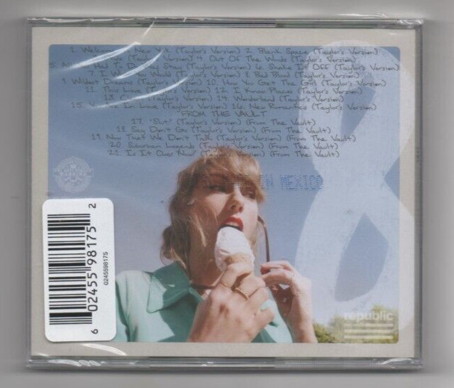 Taylor Swift 1989 Taylor's Version CD Bundle with Poloroids Lot of 4 CD's