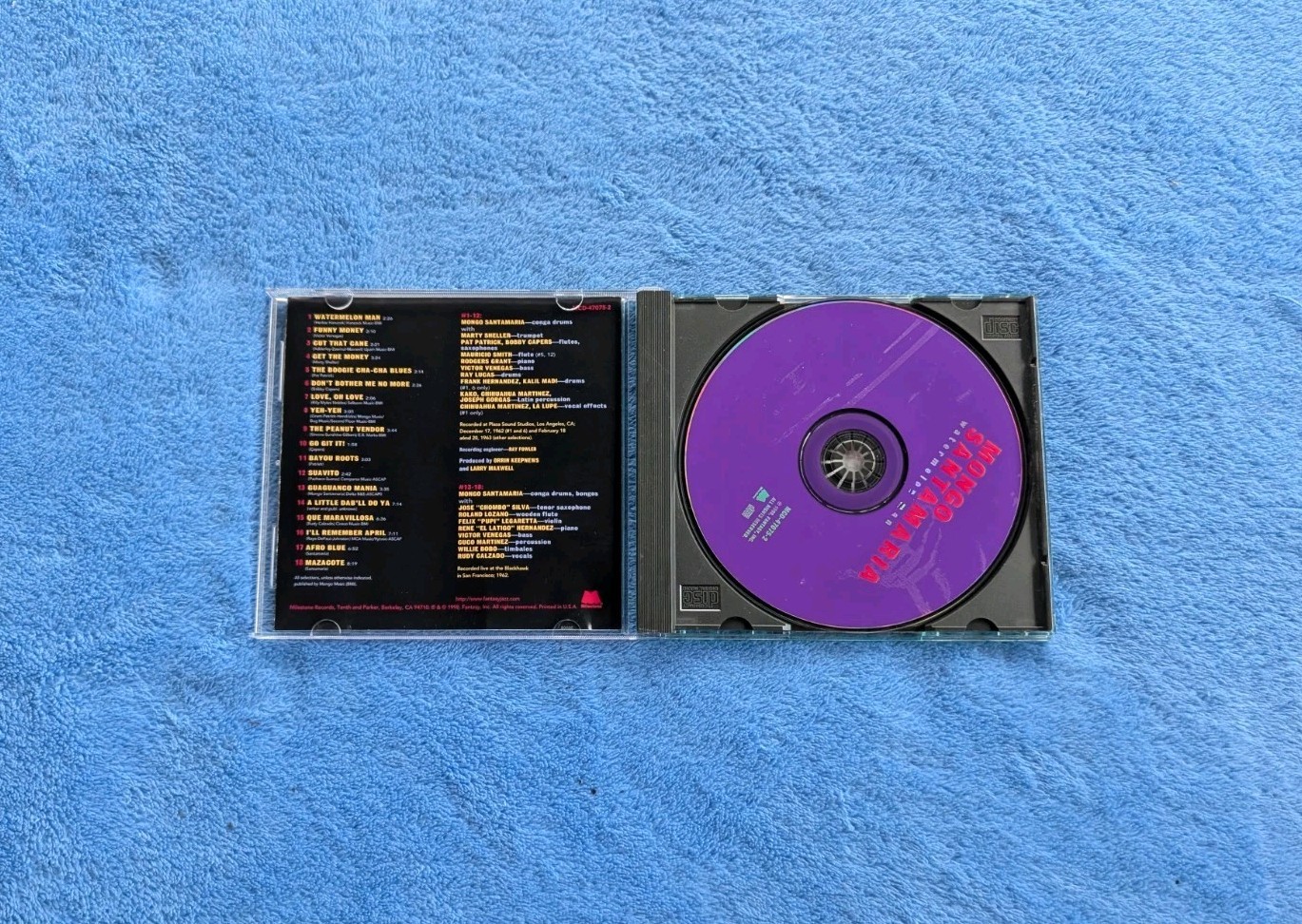 MONGO SANTAMARIA Watermelon Man CD Latin Jazz Reissue Remastered
