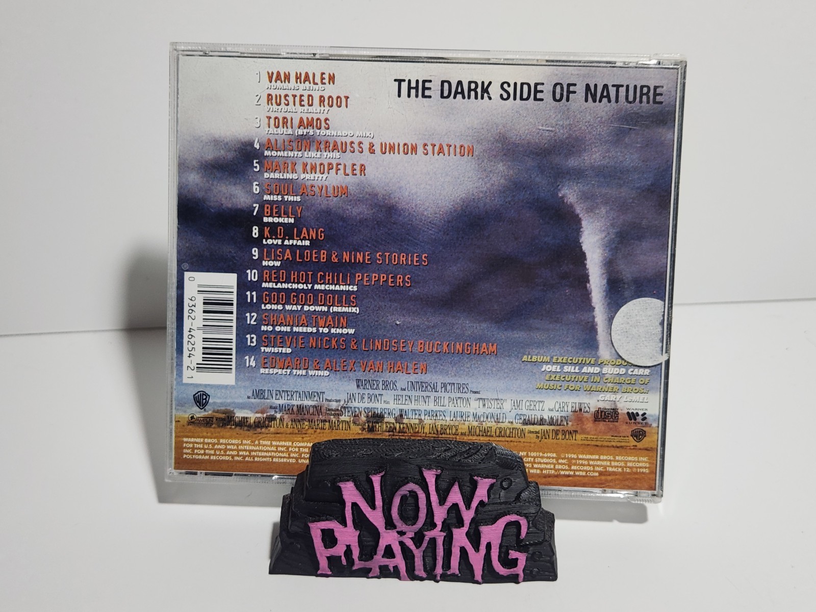 Twister (CD, 1996, Soundtrack, Warner Records 9 46254-2)